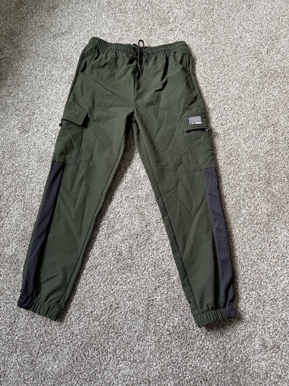 Public Record Men’s Olive-Colored Joggers